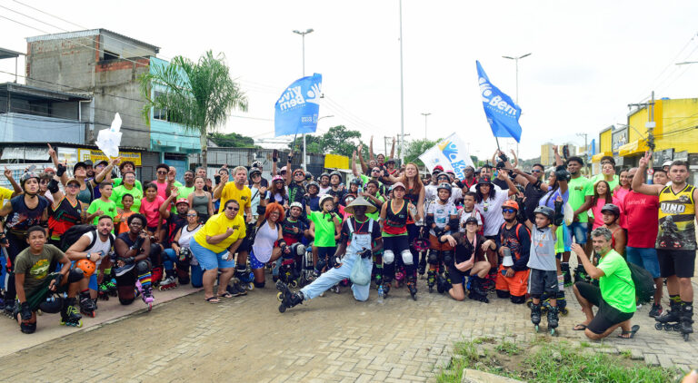 Encontro de Patinadores percorreu as principais ruas do município e agitou o domingo em Belford Roxo