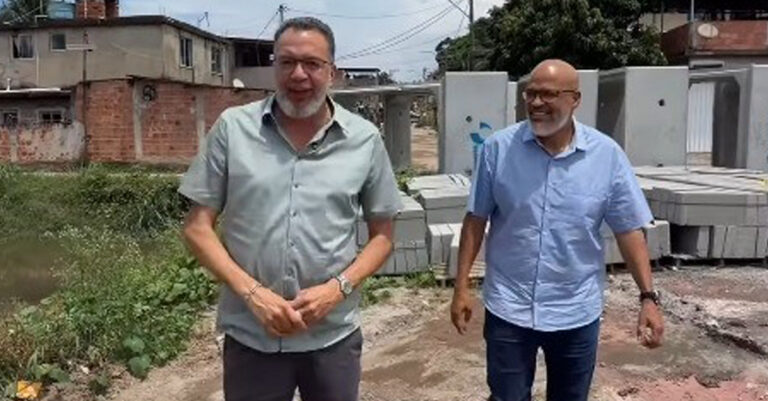 Prefeito Canella acelera as obras de drenagem no Malhapão que ganhará grande área de lazer