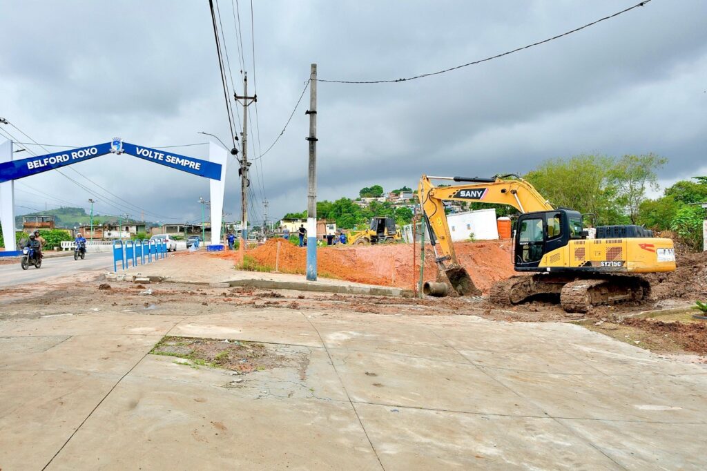 Obras de urbanização nas Três Pontes seguem em ritmo acelerado que ganhará grandes áreas de lazer no Jardim Redentor