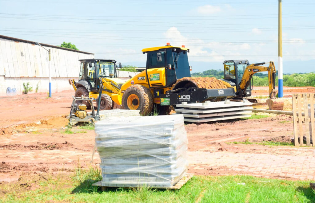 Obras da futura Vila Olímpica do Lote XV continuam a todo vapor