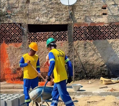 Parque São José recebe obras nas galerias para melhoria do escoamento da água