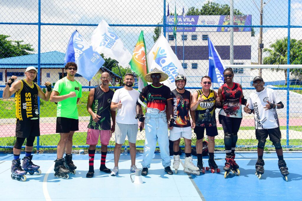 Encontro de Patinadores percorreu as principais ruas do município e agitou o domingo em Belford Roxo