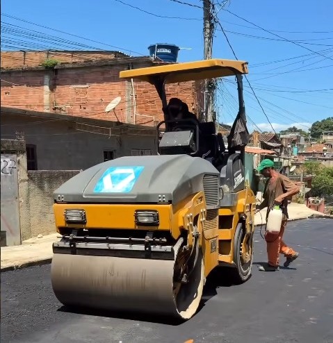 Ruas de Vila Verde e São Francisco receberam nova pavimentação no final de semana do Carnaval