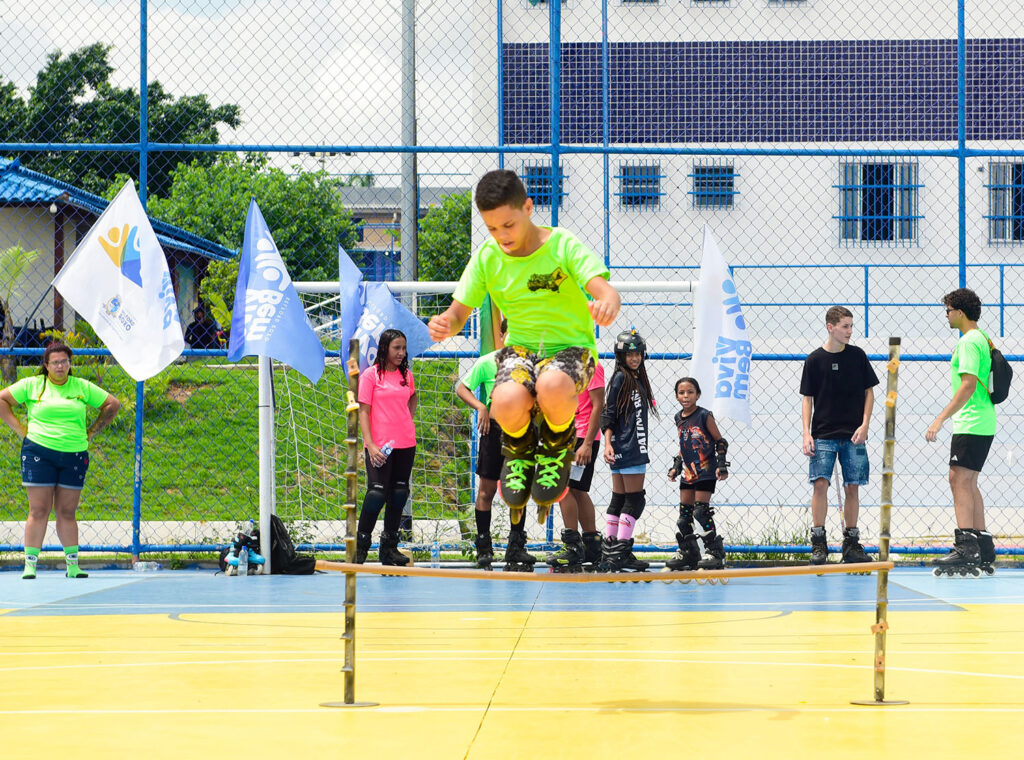 Encontro de Patinadores percorreu as principais ruas do município e agitou o domingo em Belford Roxo