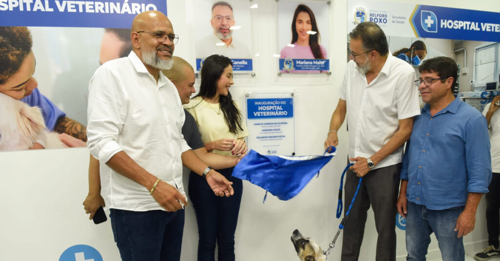 Prefeito Márcio Canella e vice Mariana Malta inauguram Hospital Veterinário Municipal e entregam novo prédio da Escola Municipal Maria Fujii