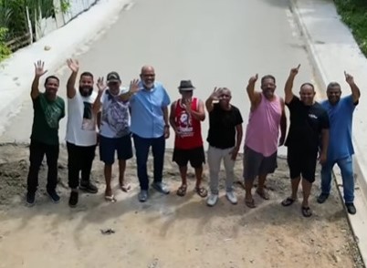 Vila Pauline recebe obras de pavimentação com concretagem na Rua Ieda