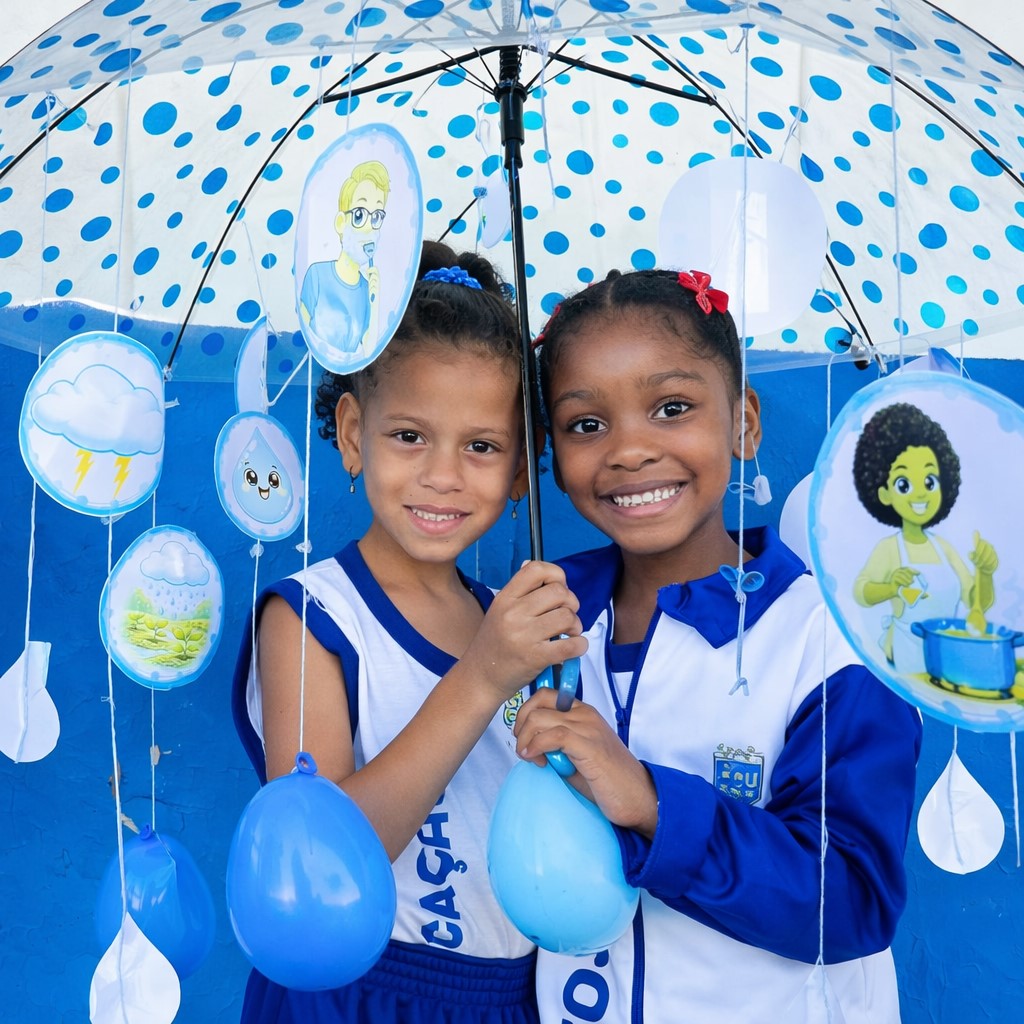 Escolas e creches municipais de Belford Roxo comemoram o Dia da água