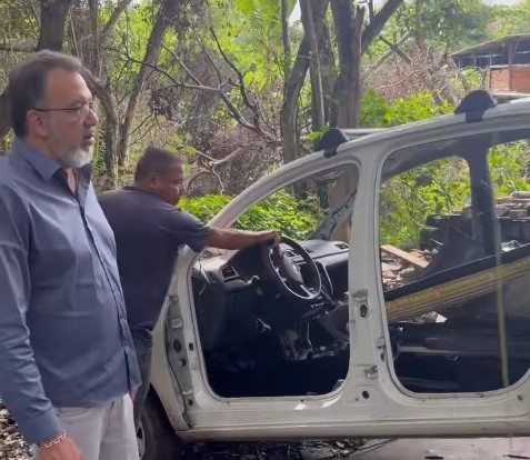 Com informações do ‘Linha Direta Com Canella’, Prefeitura e PM localizam mais um desmanche de veículos roubados em Santa Tereza