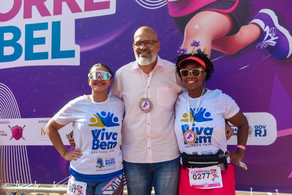 Circuito de Corrida Corre Bel agitou o Wona em homenagem ao Mês das Mulheres em Belford Roxo