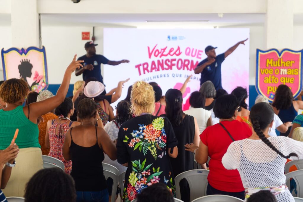 Assistência Social promove evento 'Vozes Que Transformam – Mulheres Que Inspiram' na Semana da Mulher em Belford Roxo