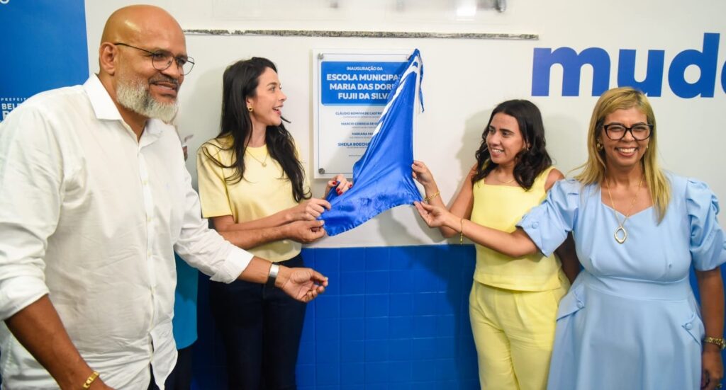 Prefeito Márcio Canella e vice Mariana Malta inauguram Hospital Veterinário Municipal e entregam novo prédio da Escola Municipal Maria Fujii