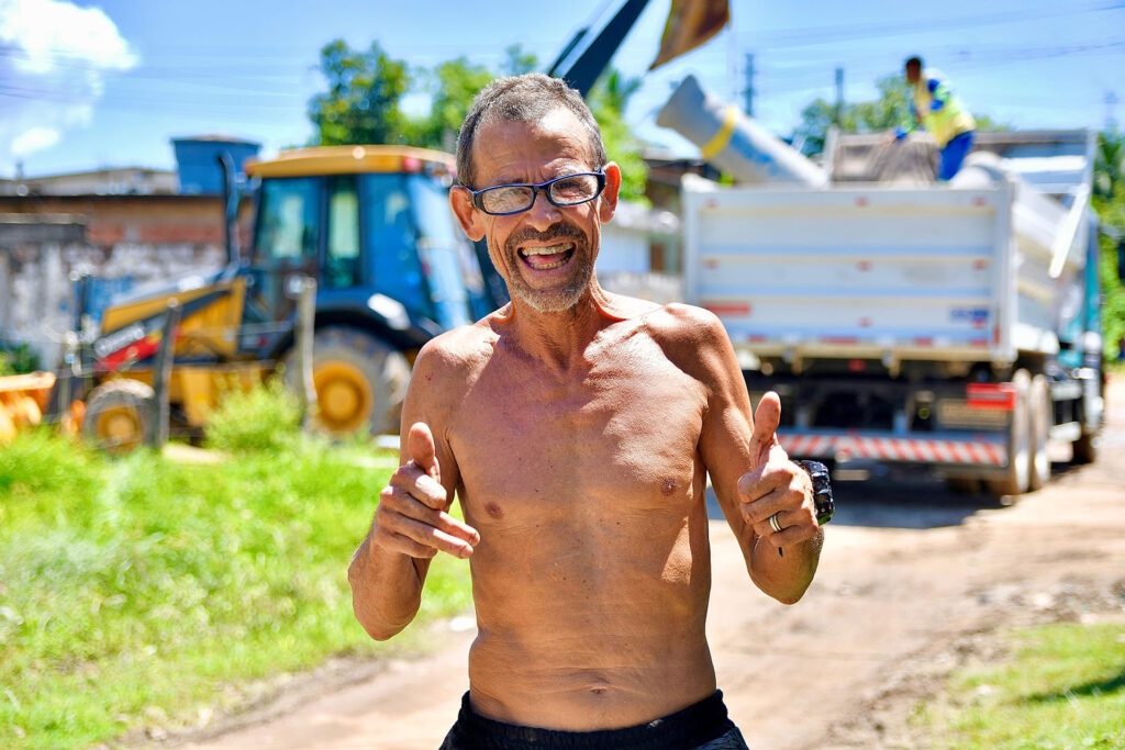 Prefeitura e Governo do Estado iniciam obras de pavimentação e drenagem no Condomínio Parque Novo Lar