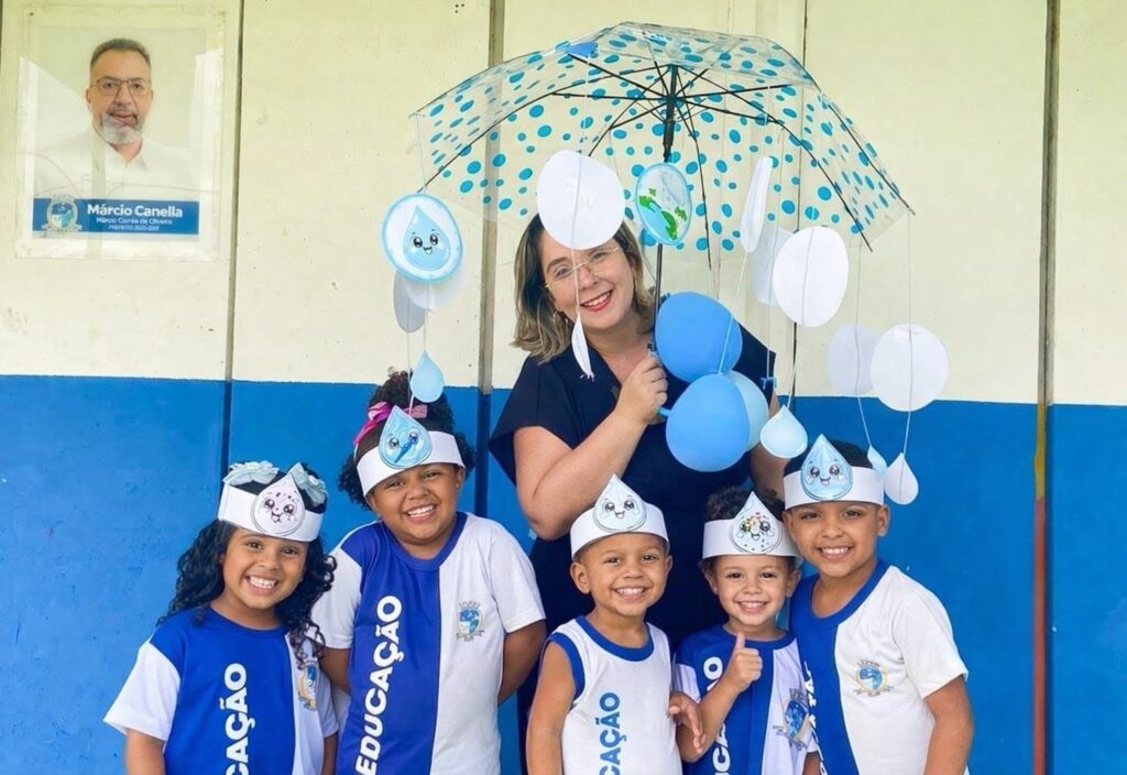 Escolas e creches municipais de Belford Roxo comemoram o Dia da água