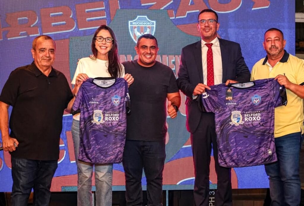 Prefeita Mariana Malta prestigiou o lançamento do Projeto Esportivo do Belford Roxo