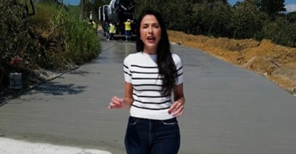 Prefeita Mariana Canella fiscaliza obras de pavimentação e drenagem na Estrada das Pedrinhas e no Morro da Bomba