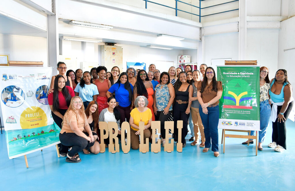 Professores participam da segunda formação continuada do ProLEEI em Belford Roxo