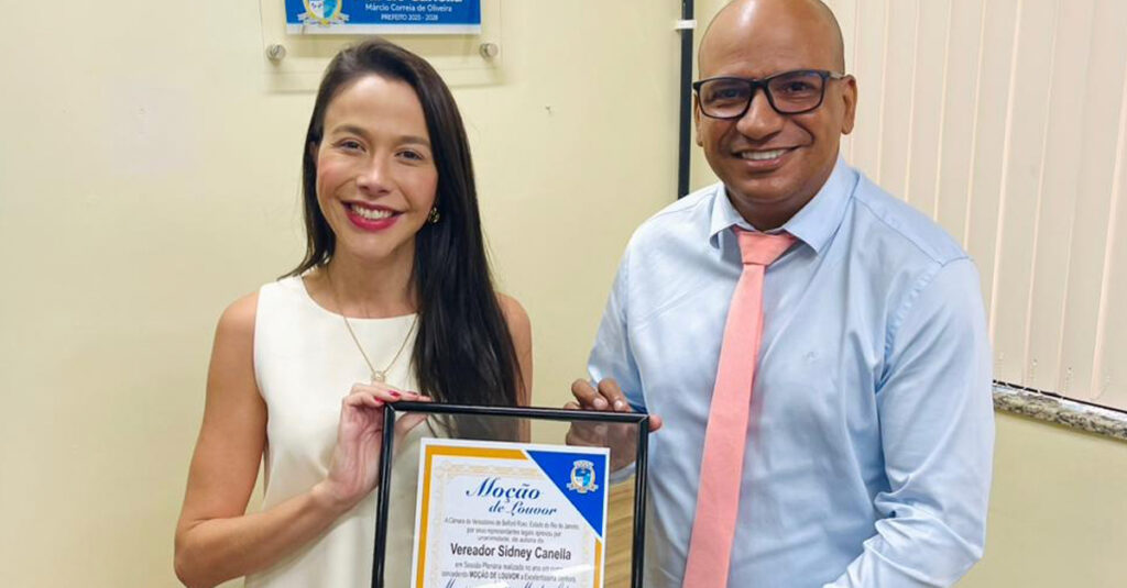 Prefeita Mariana Canella recebe Moção de Louvor da Câmara de Vereadores