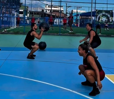 Aulão de Cross Traning agitou a Vila Olímpica de Belford Roxo