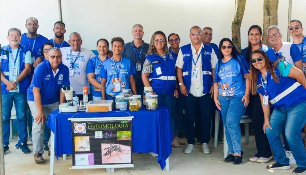 Coordenadoria de Vetores e Zoonoses realiza ação de Combate à Dengue e Vacinação Antirrábica no Parque Amorim