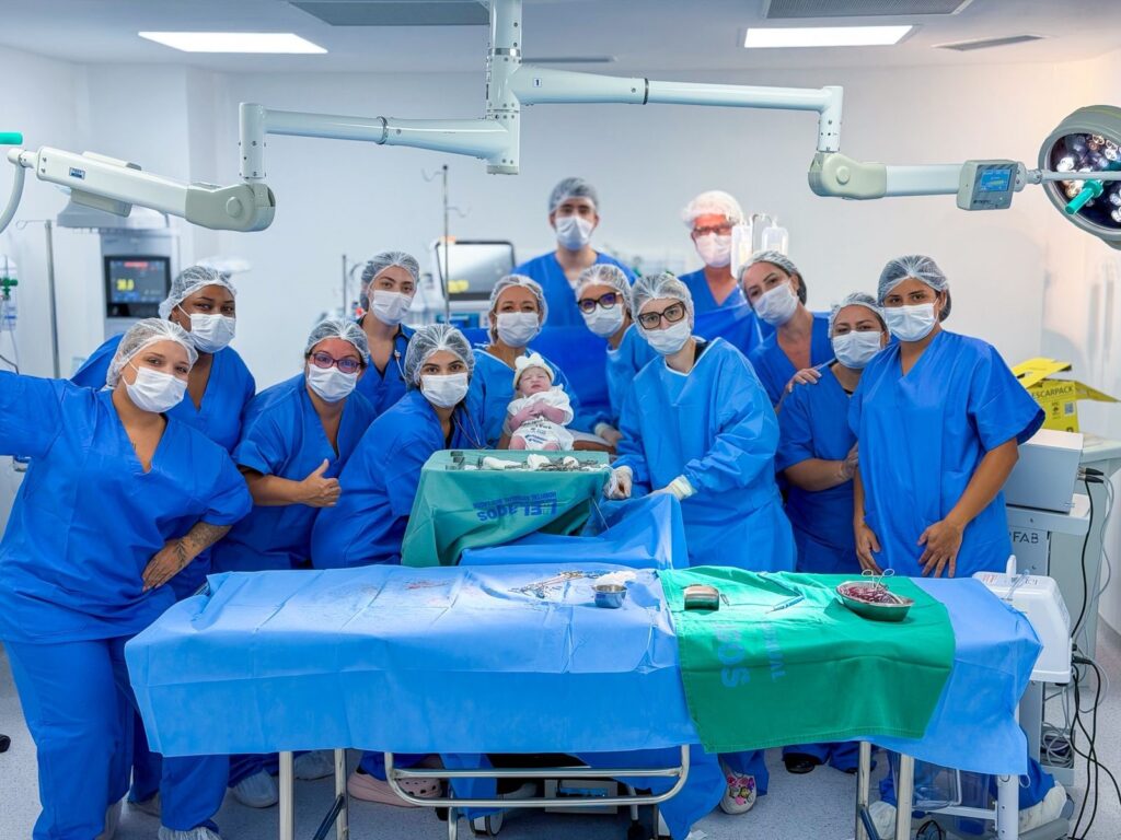 Prefeita Mariana Canella visita Maternidade Municipal que completou um mês com mais de 300 atendimentos