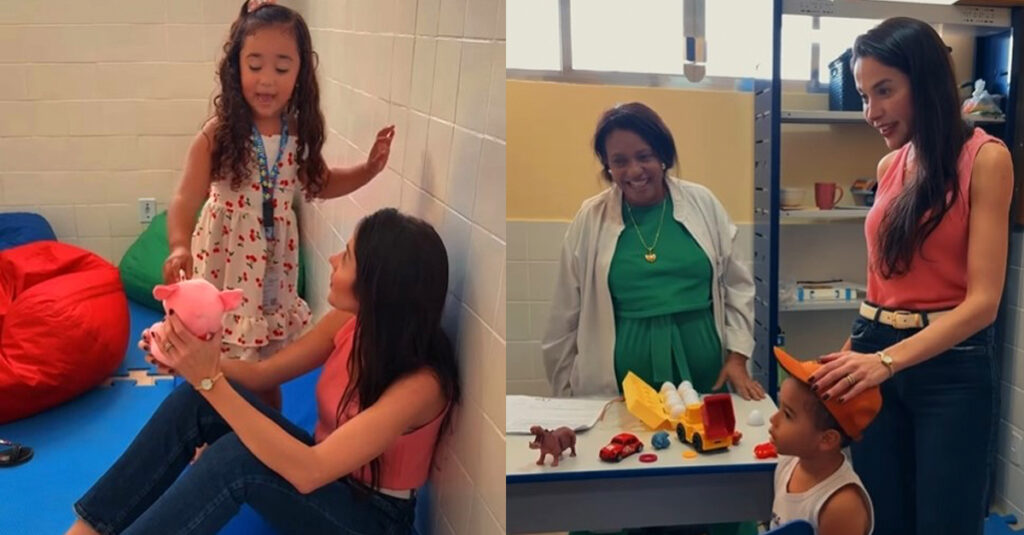 Prefeita Mariana Canella realiza visita especial ao Espaço TEA Jardim no encerramento do 'Mês do Autismo'