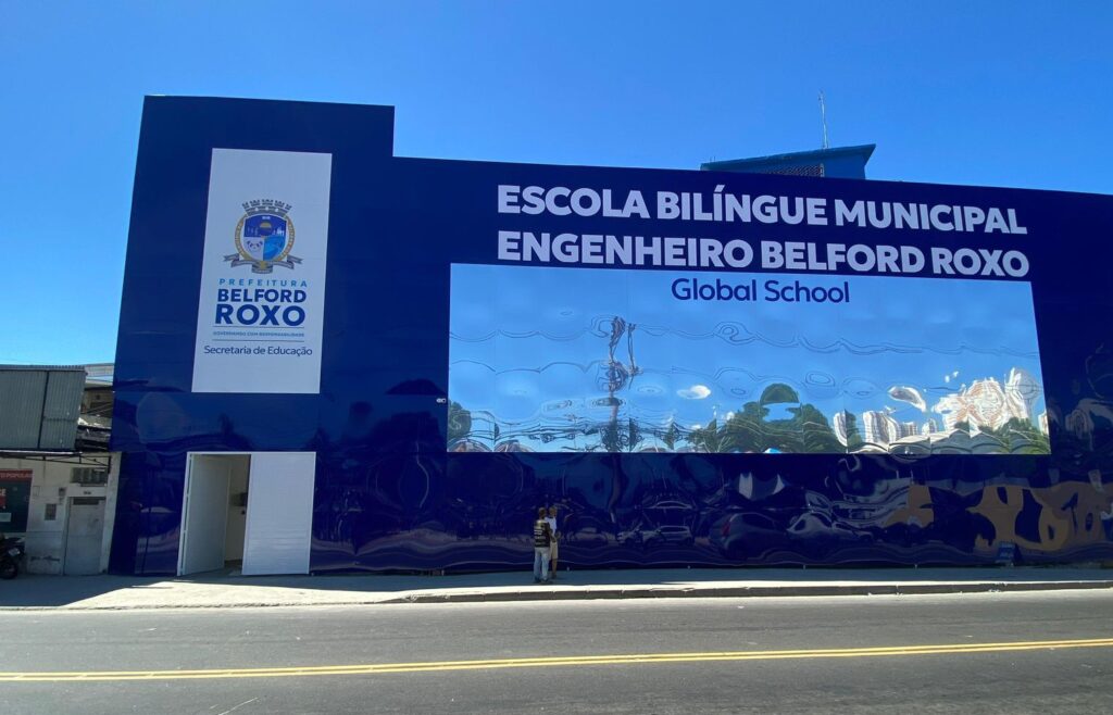 Primeira escola municipal bilíngue de Belford Roxo transformará a Educação do município no bairro Guaraciaba
