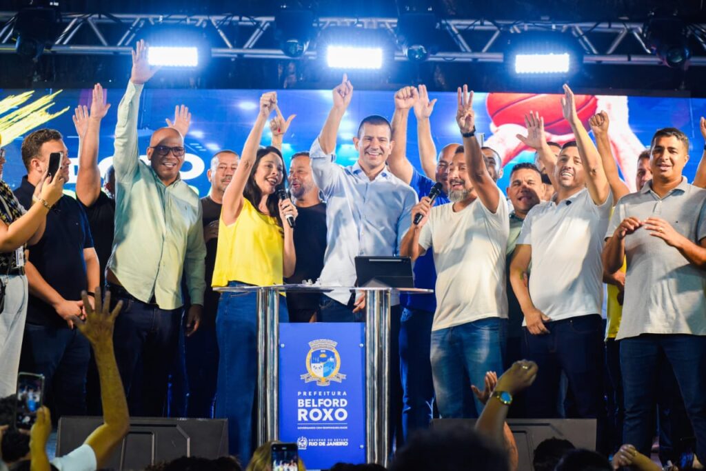 Prefeita Mariana Canella inaugura Vila Olímpica Lote XV Oscar Schmidt lotada com milhares de pessoas no novo complexo esportivo