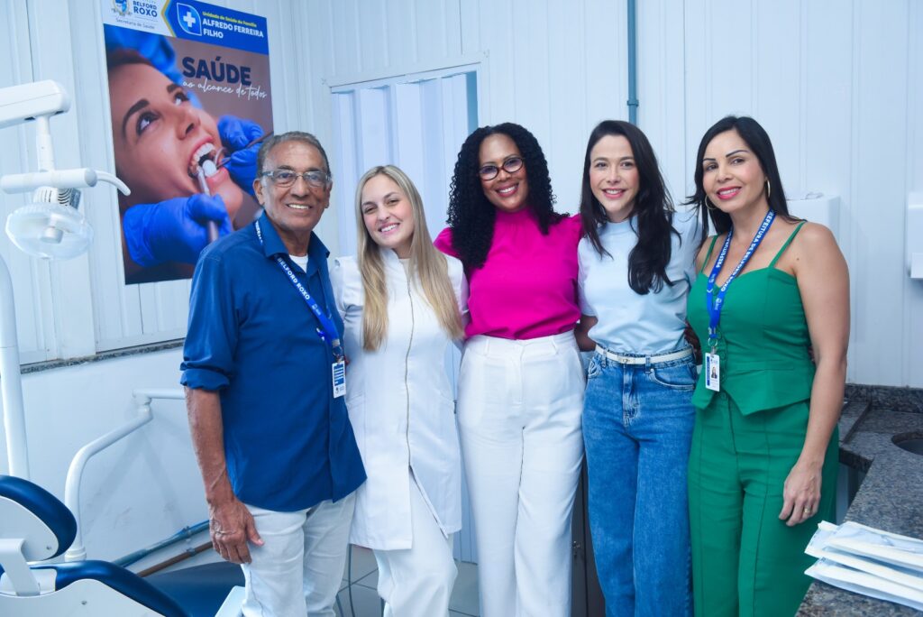 Prefeita Mariana Canella visita USF Alfredo Ferreira Filho que amplia os serviços de saúde à população e ganha novas salas no Maringá