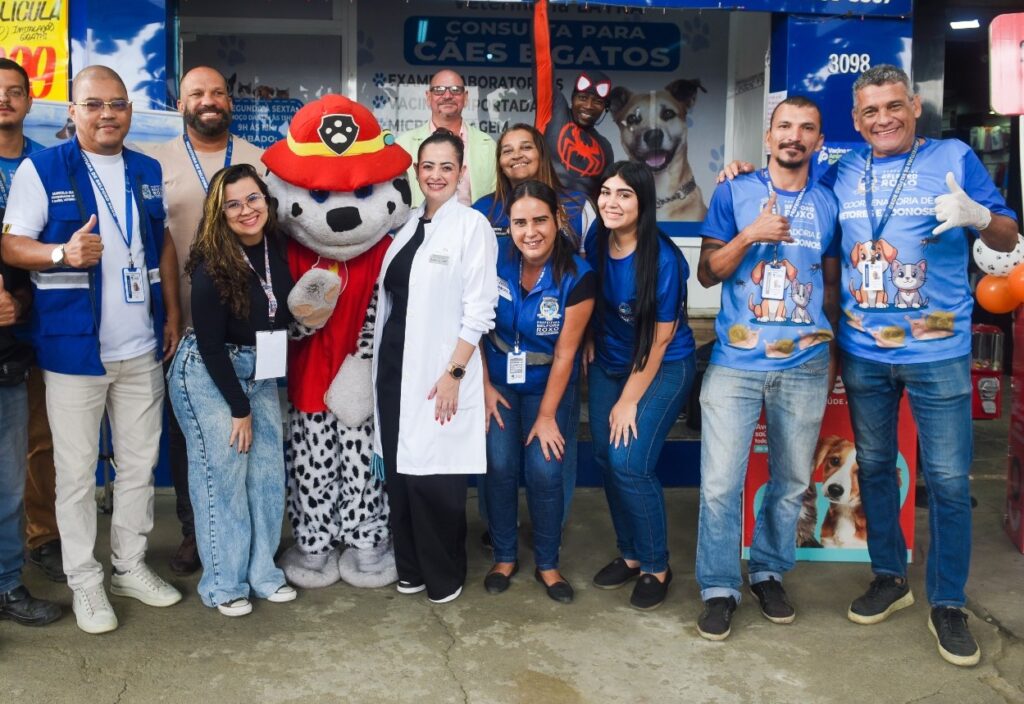 Grande ação da Secretaria de Saúde vacina mais de 400 animais em Santa Amélia
