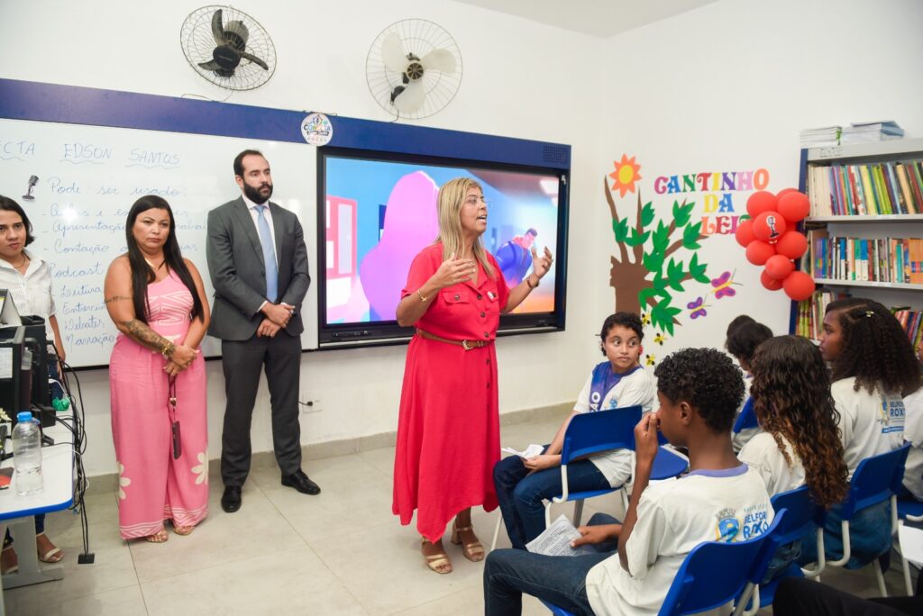 Escola Municipal Edson Santos recebe nova edição do Programa Rio Lilás do Tribunal de Justiça do RJ em Belford Roxo