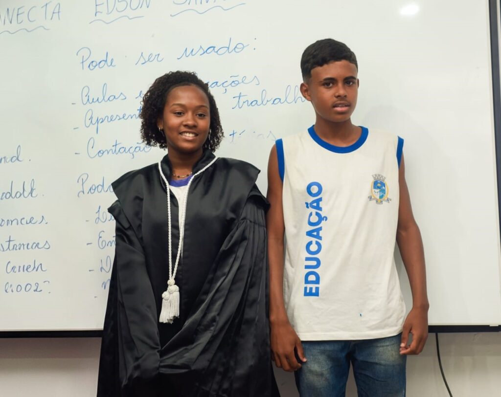 Escola Municipal Edson Santos recebe nova edição do Programa Rio Lilás do Tribunal de Justiça do RJ em Belford Roxo