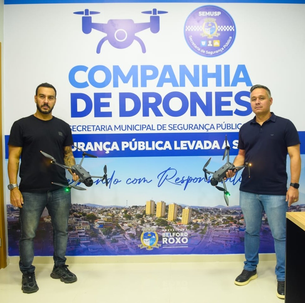 Ação integrada da Companhia de Drones da Prefeitura e Polícia Militar prende seis traficantes no Roseiral