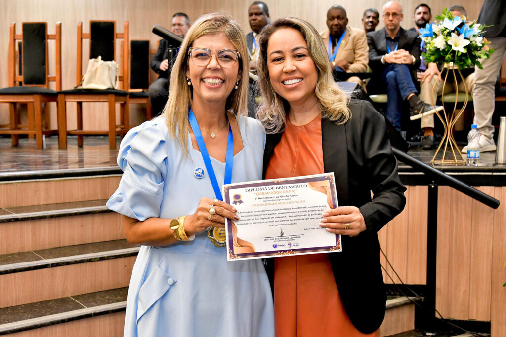 Funbel realiza Homenagem do Dia Pastor com celebração e entrega de medalhas e diplomas