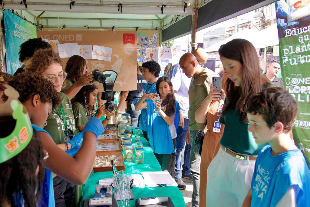 Prefeita Mariana Canella participa da Ecobel realizada no Centro de Belford Roxo