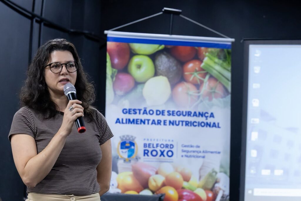 Segurança Alimentar e Nutricional de Belford Roxo é alvo de elogios durante visita de analista de Instituto parceiro do MDS