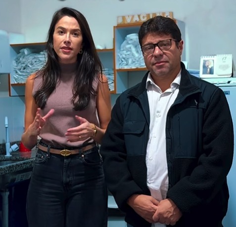 Prefeita Mariana Canella reforça a importância da vacinação de gestantes contra a bronquiolite