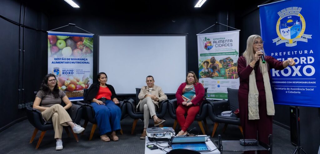 Segurança Alimentar e Nutricional de Belford Roxo é alvo de elogios durante visita de analista de Instituto parceiro do MDS