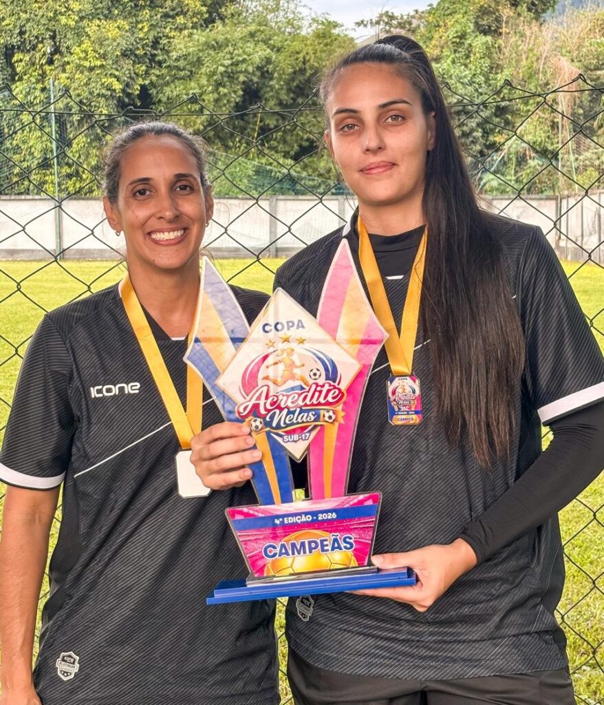 Projeto ‘Por Elas’ conquista primeiro título e reforça compromisso com o futebol feminino de base em Belford Roxo