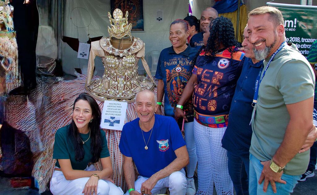 Prefeita Mariana Canella participa da Ecobel realizada no Centro de Belford Roxo