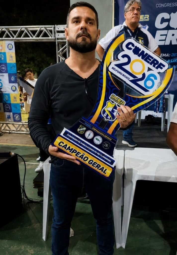 Prefeita prestigia Congresso de Embaixadores do Rei Fluminense com mais de 3 mil jovens que consagrou Belford Roxo campeão