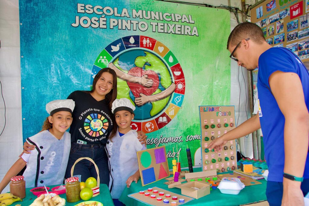 Prefeita Mariana Canella participa da Ecobel realizada no Centro de Belford Roxo