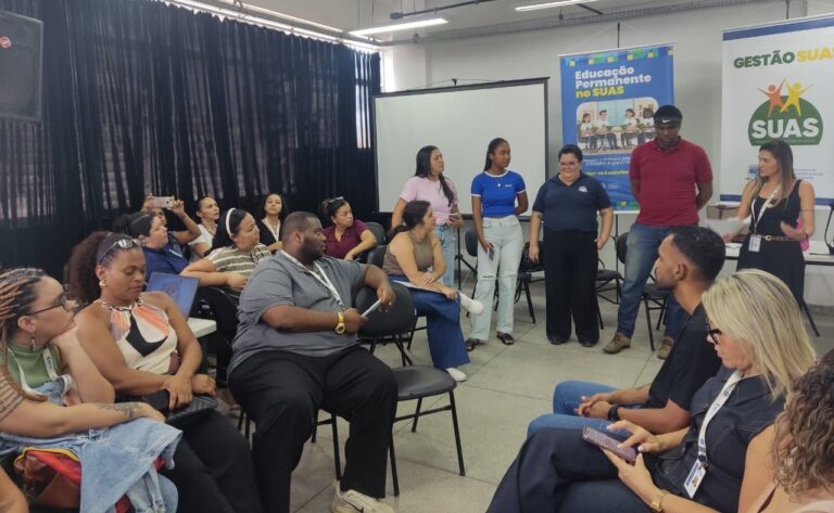 Secretaria de Assistência Social de Belford Roxo capacita equipe de CRAS e CREAS sobre exploração no trabalho infantil