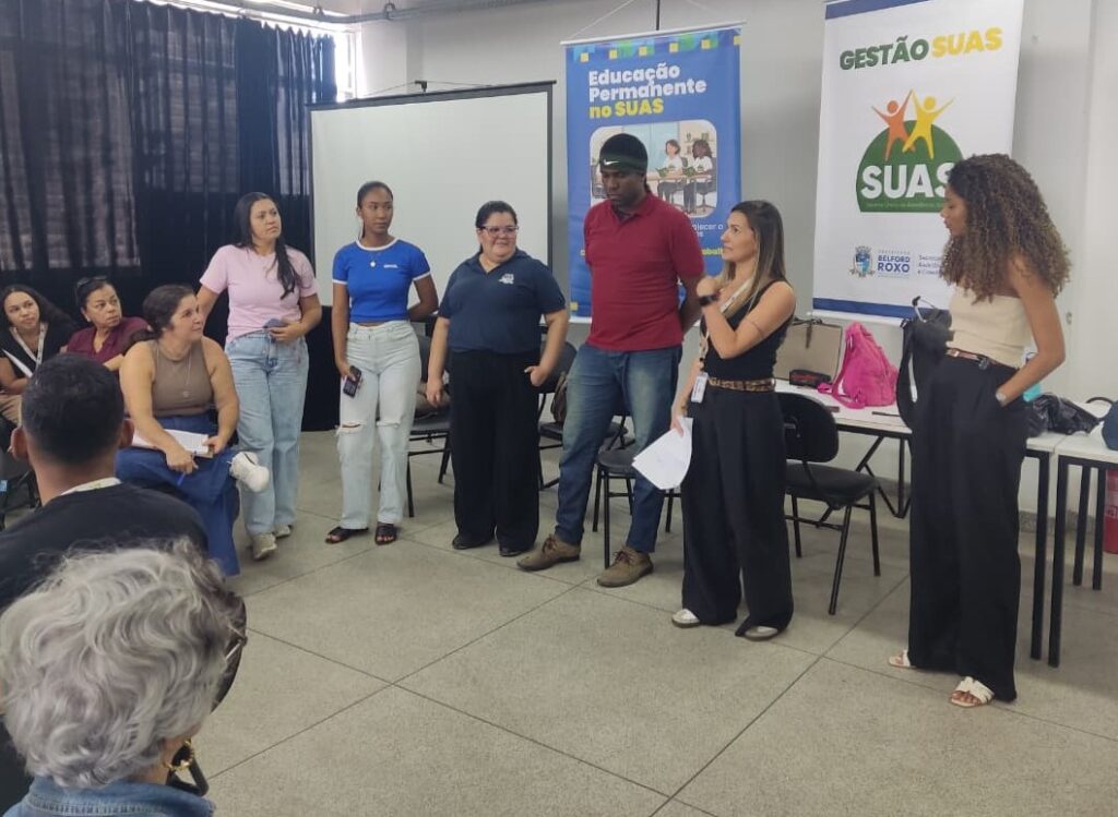 Secretaria de Assistência Social de Belford Roxo capacita equipe de CRAS e CREAS sobre exploração no trabalho infantil