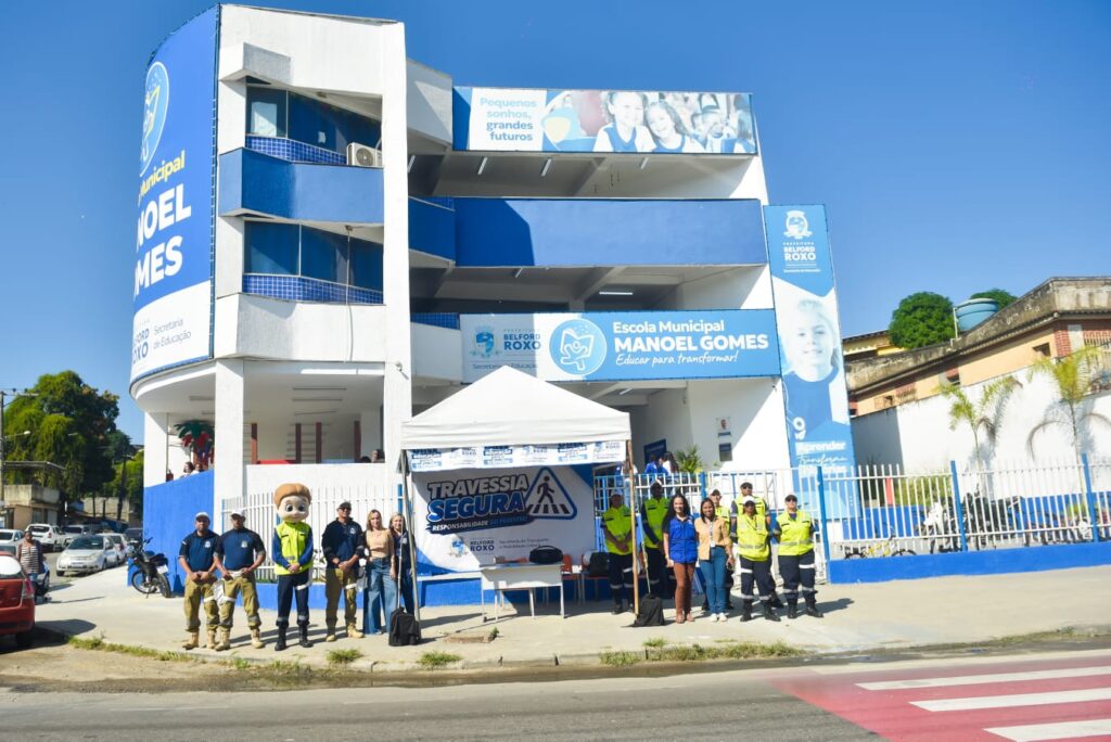 Prefeitura lança campanha para evitar acidentes e atropelamentos em frente a escolas e locais movimentados