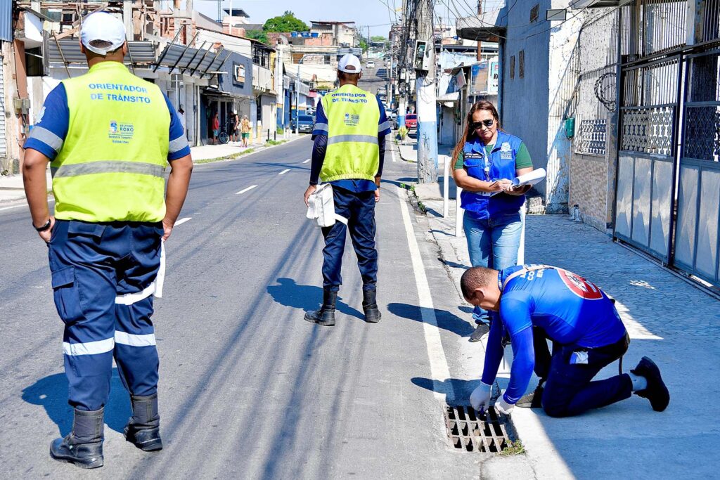 Secretaria Municipal de Saúde realiza ação de reforço no combate a roedores no Centro de Belford Roxo