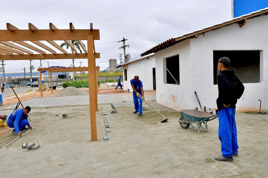Obras na nova grande área de lazer da Gonçalves Gato continuam avançando