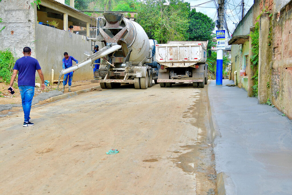 Obras estão deixando Vila Cláudia com melhor acessibilidade e mobilidade
