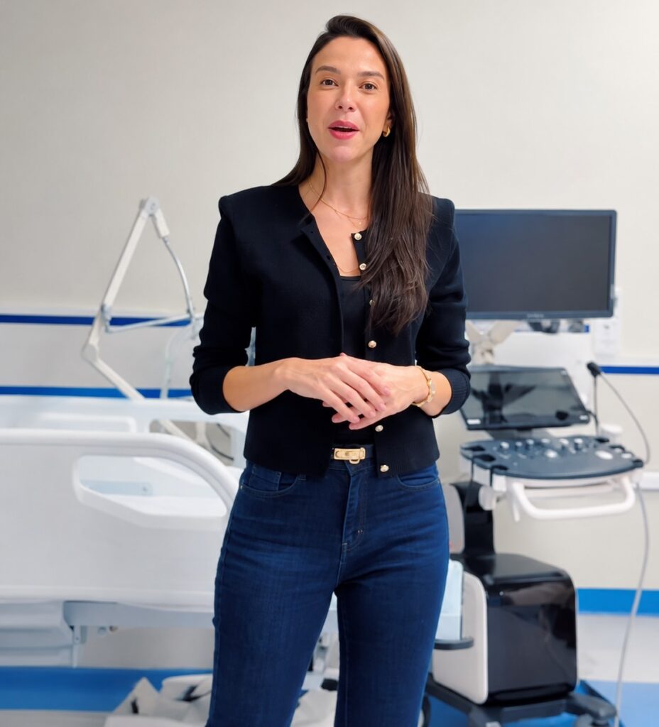 Prefeita Mariana Canella acompanha a entrega de equipamentos no Hospital Geral de Emergência de Belford Roxo