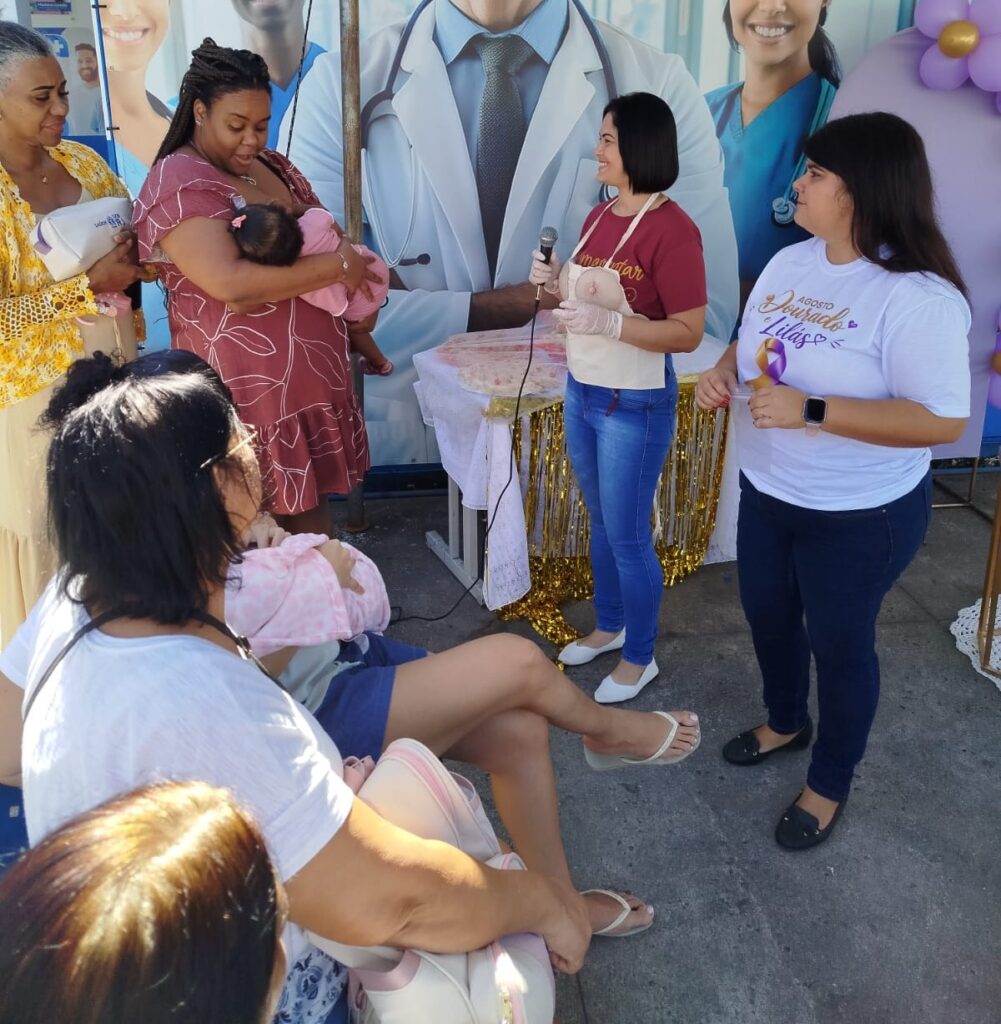 Policlínica Neuza Brizola realiza evento em alusão ao Agosto Dourado
