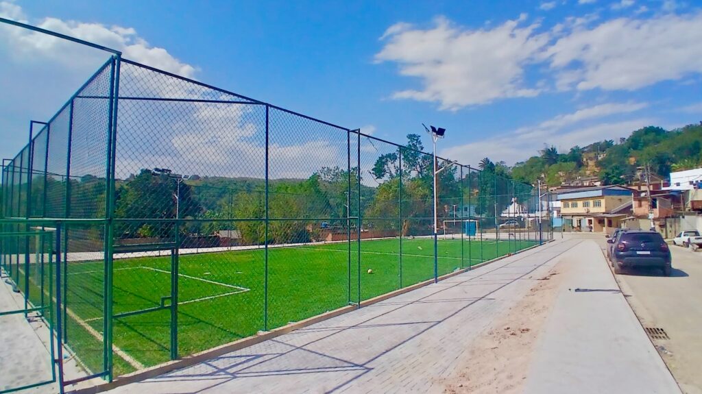 Obras da futura Creche Pequenos Heróis e da grande área de lazer de Vila Cláudia estão em ritmo acelerado